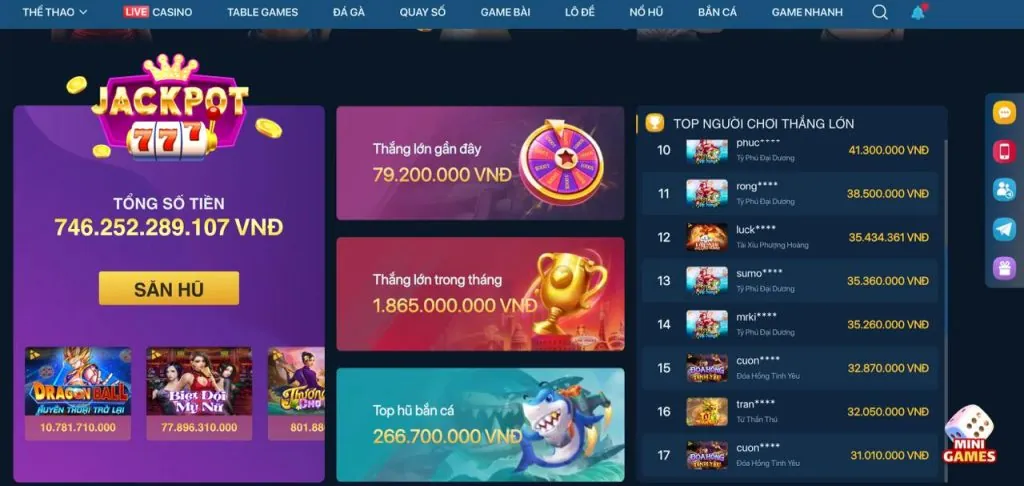 Trải nghiệm đa dạng trò chơi tại Bongvip sau khi đăng nhập